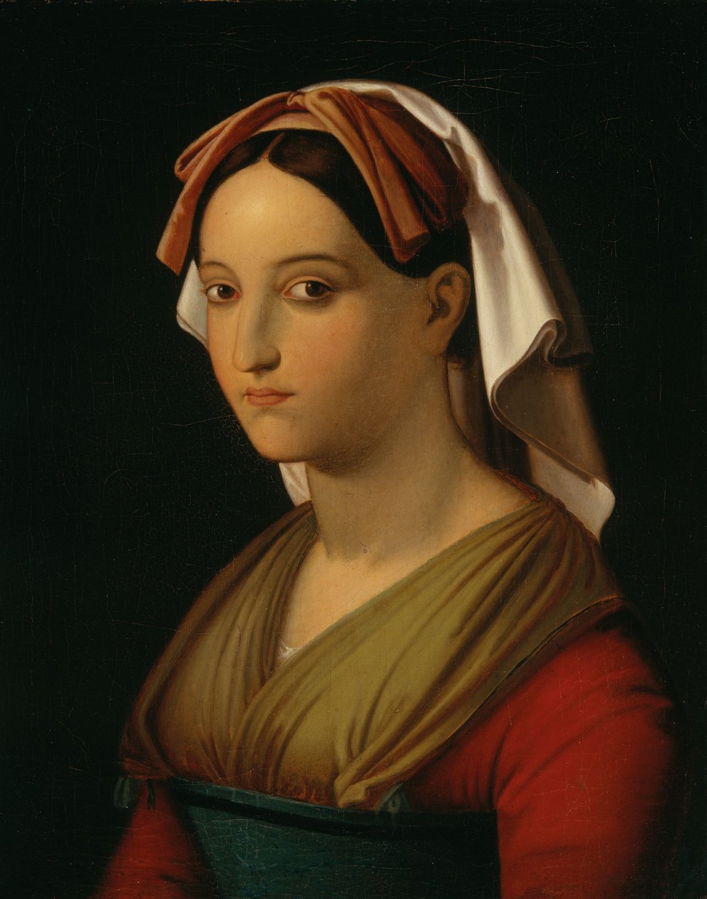Porträtt av Vittoria Caldoni av Theodor Rehbenitz