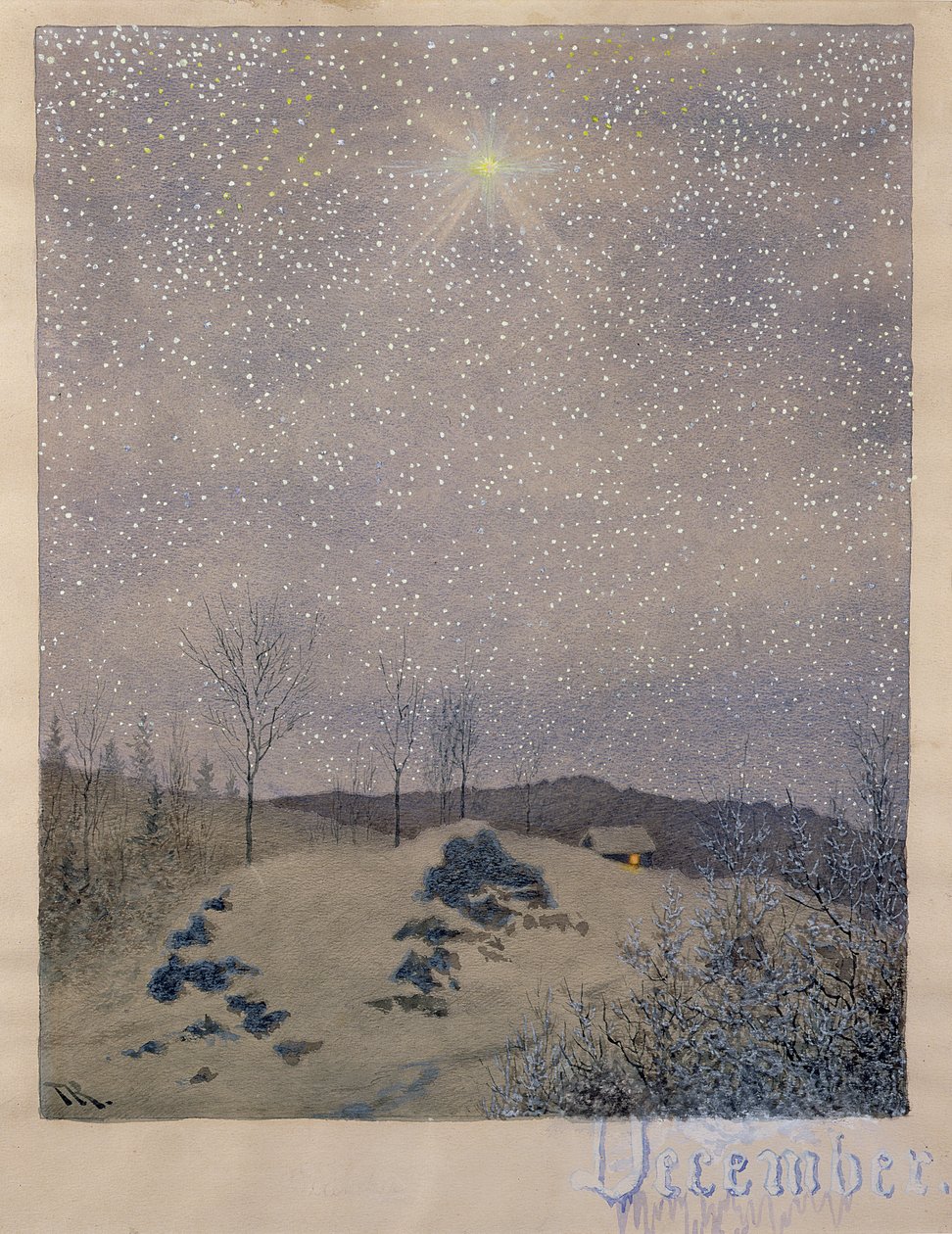 december av Theodor Kittelsen