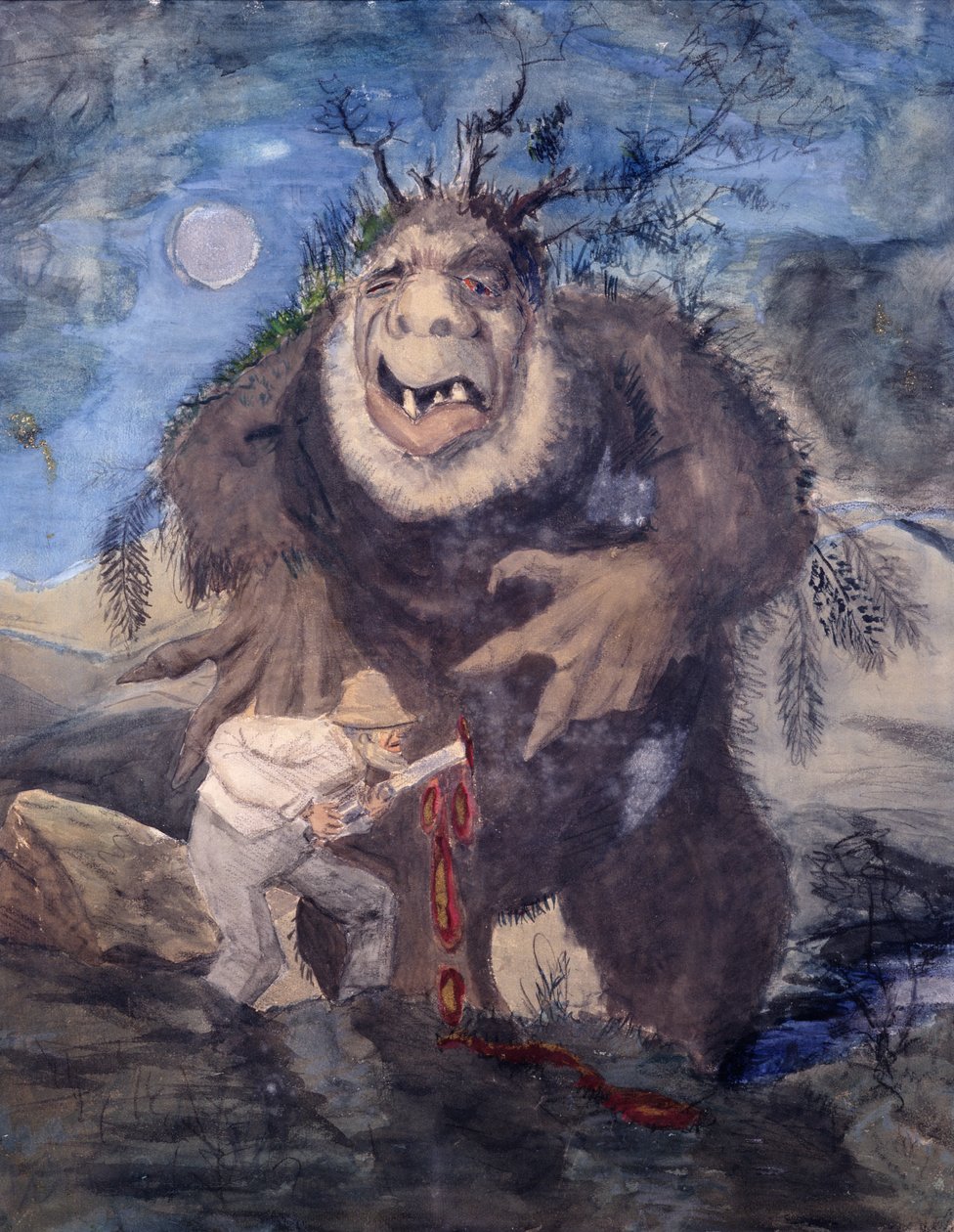 Skogstroll av Theodor Kittelsen