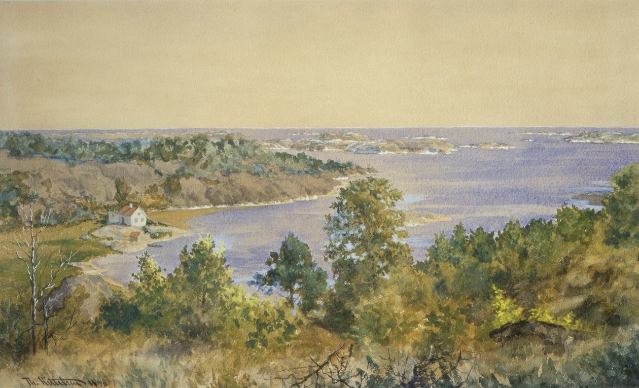 Från Skåtøy av Theodor Kittelsen