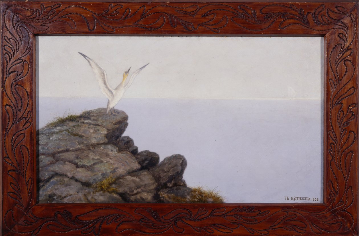 Oeus harpa av Theodor Kittelsen