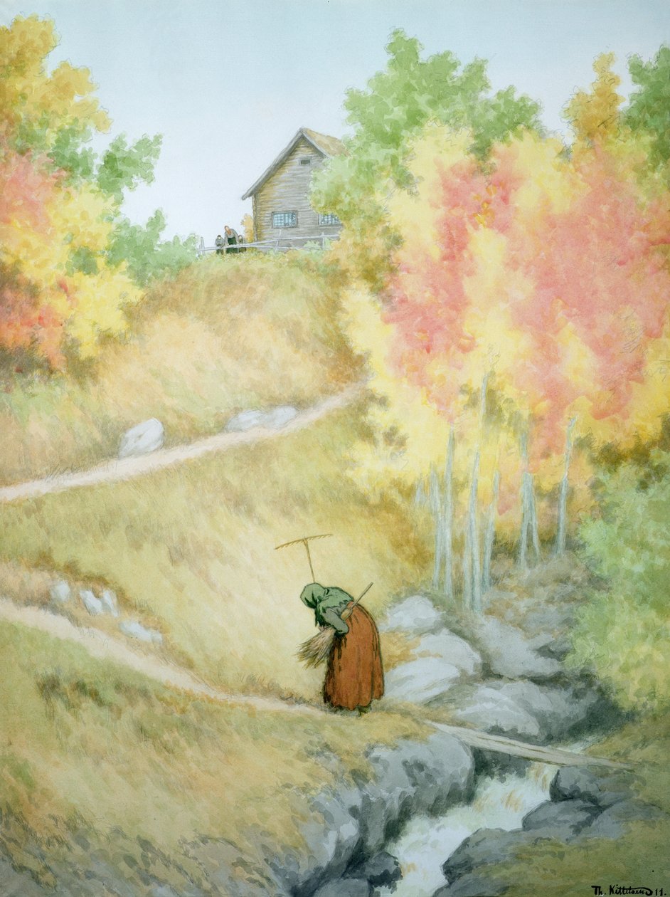 Plåga av Theodor Kittelsen