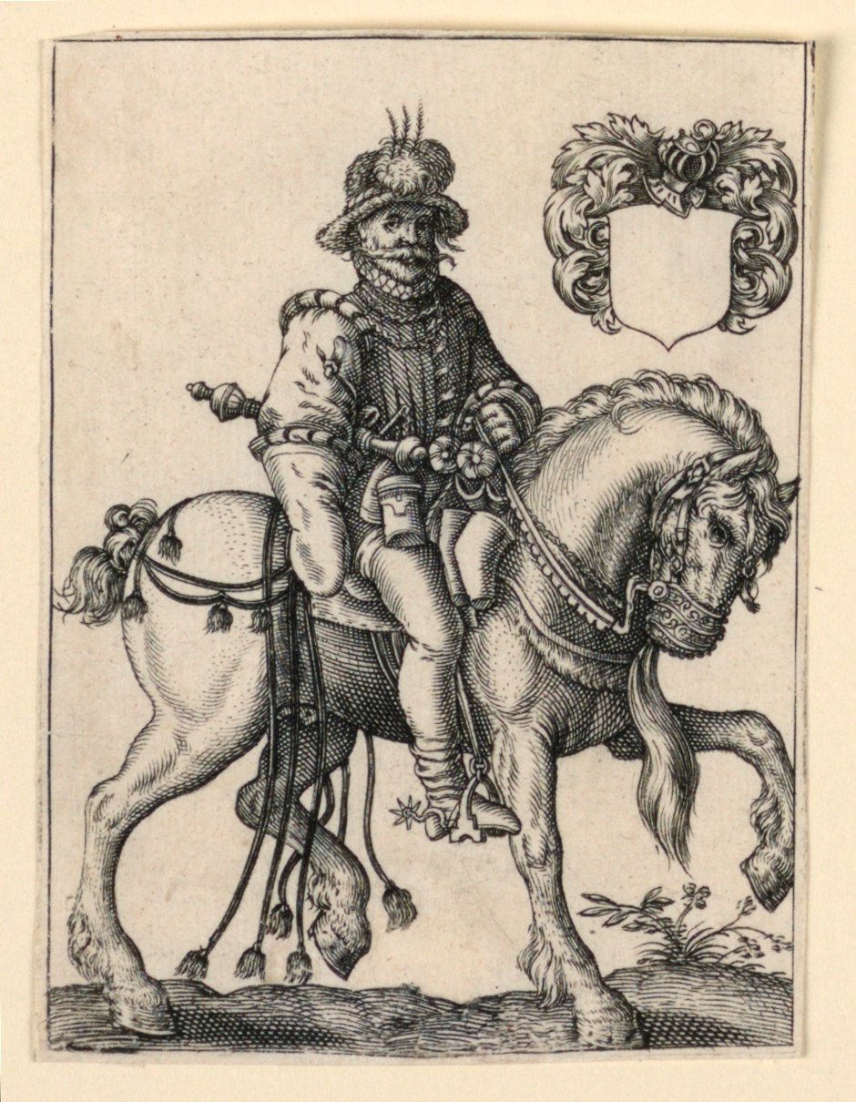 Adel till häst av Theodor de Bry