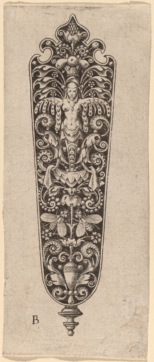 Prydnad av Theodor de Bry