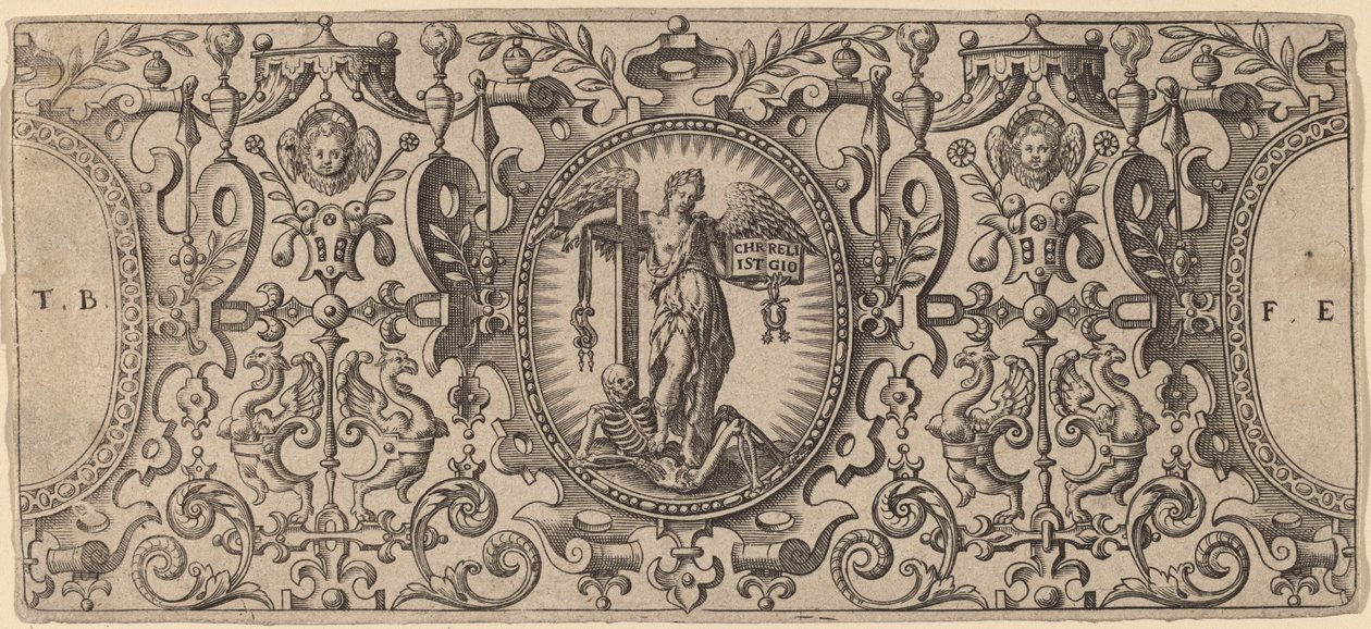Prydnad av Theodor de Bry