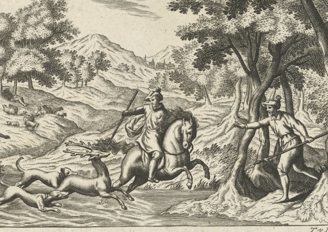 Rådjursjakt av Theodor van Merlen (II)