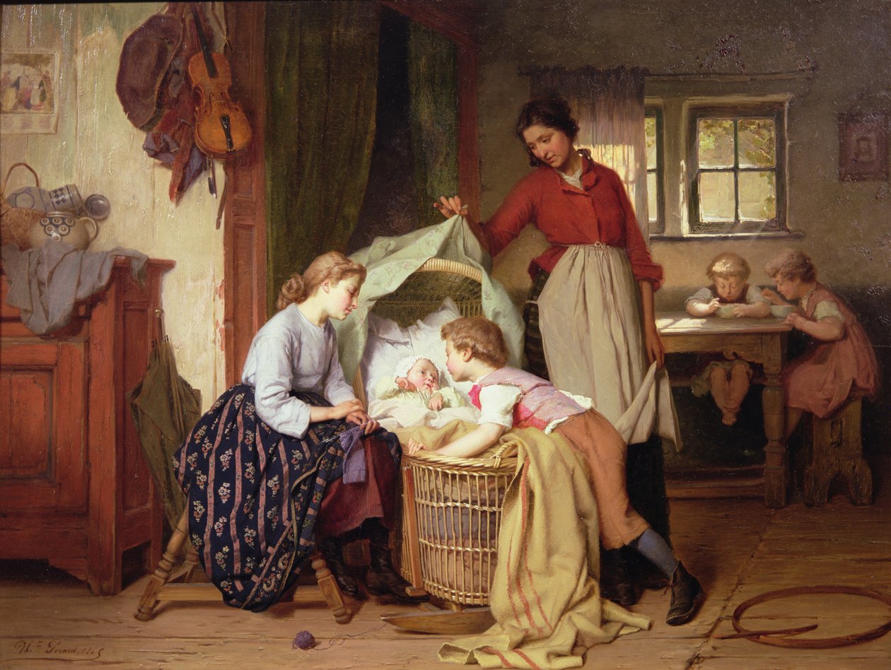 Det nyfödda barnet av Theodore Gerard