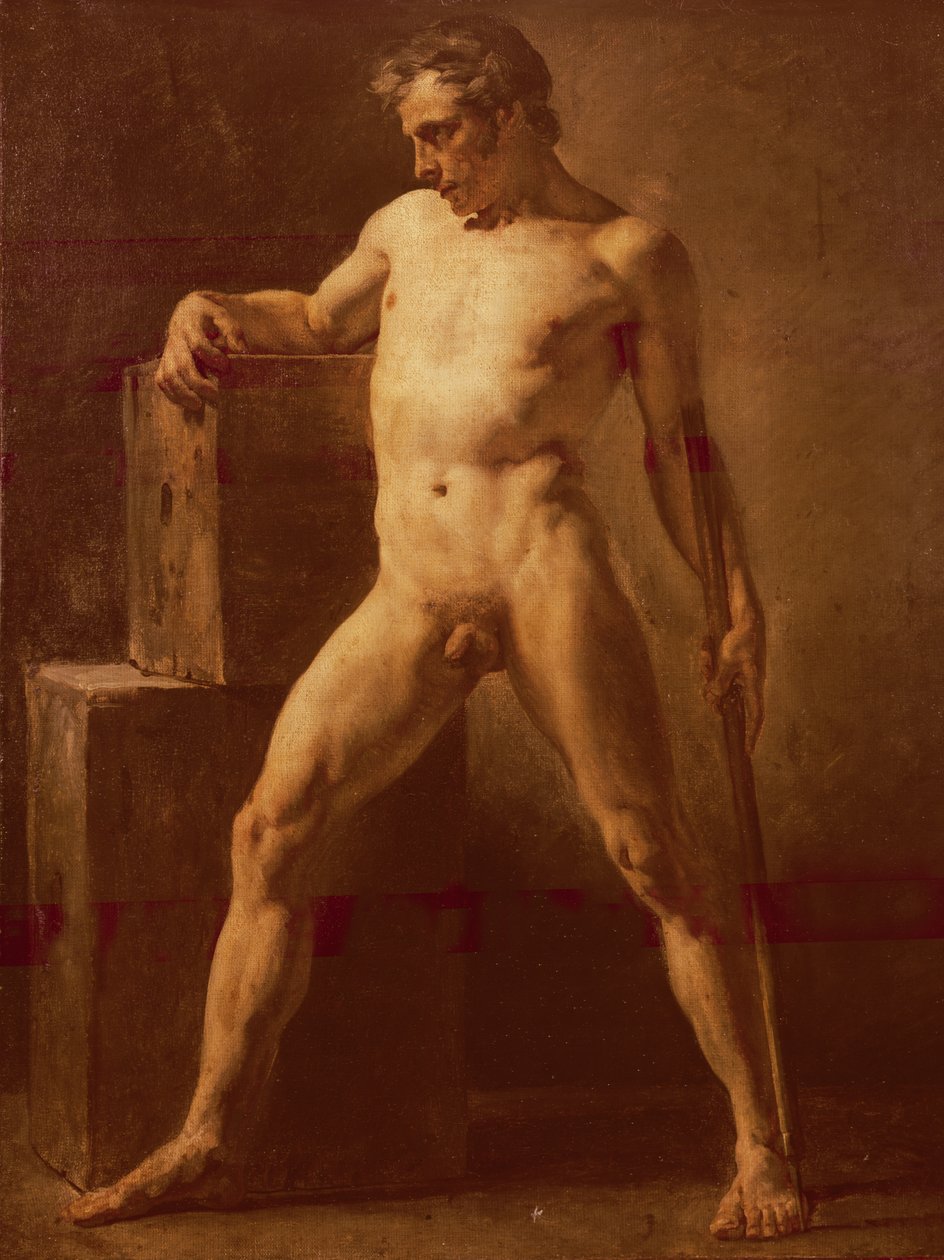 Männen Academy av Theodore Gericault