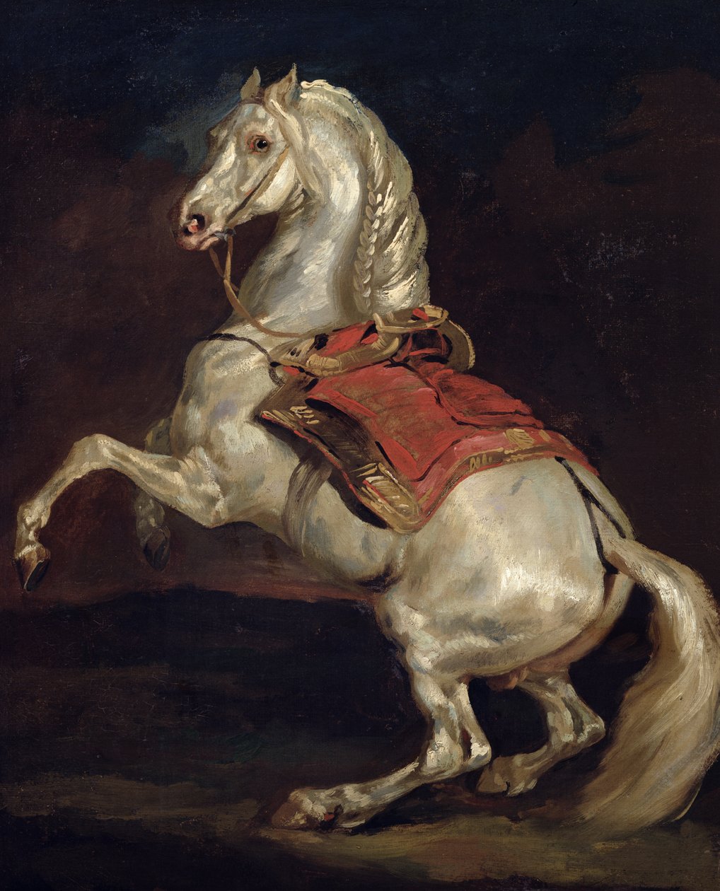 O le solofanua a Napoleone, na sasau e Tamerlan av Theodore Gericault