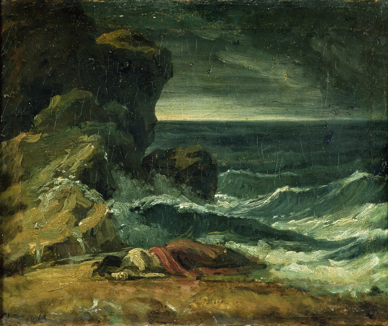 Stormen eller vraket av Theodore Gericault