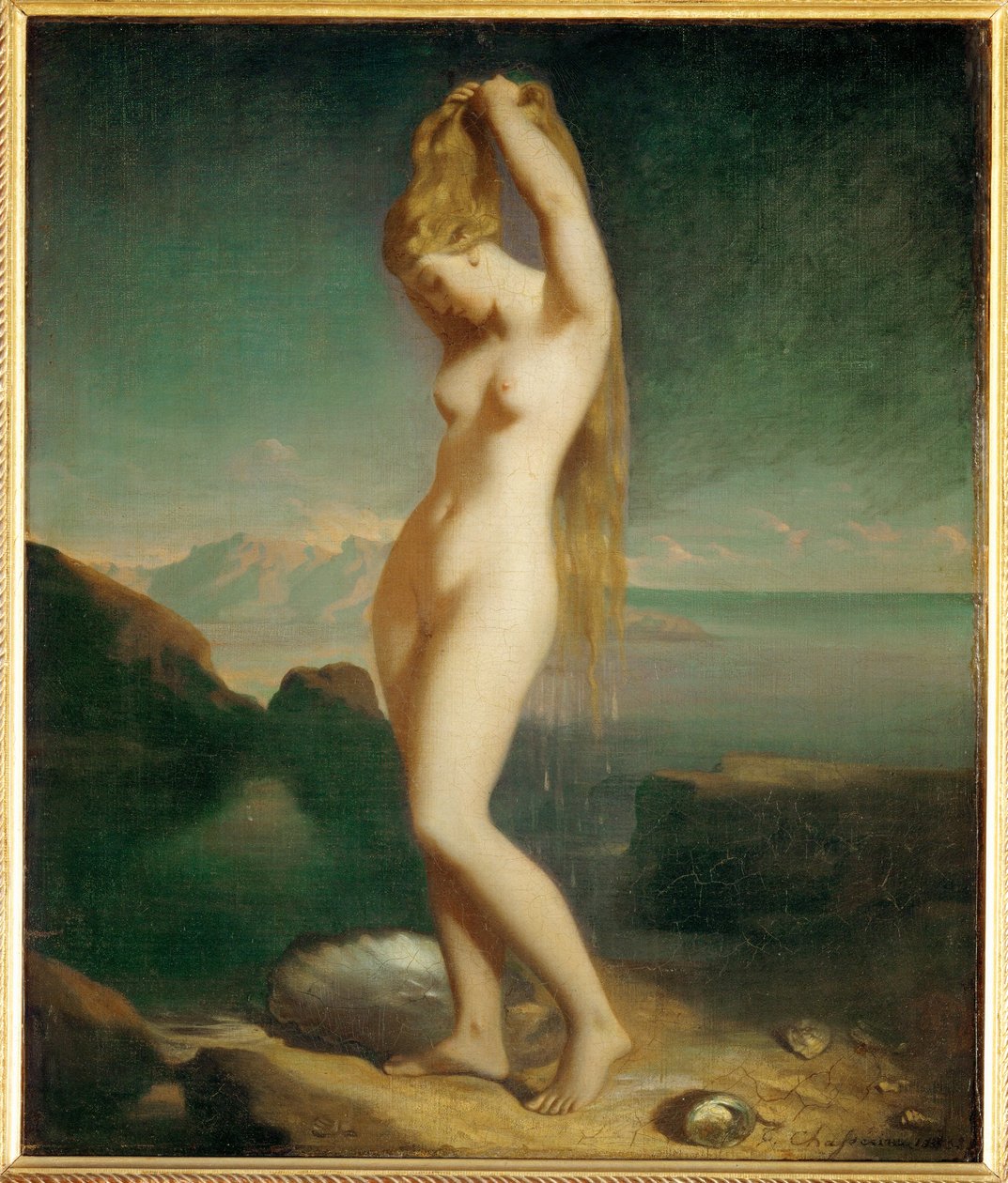 Venus Anadyomene av Théodore Chassériau