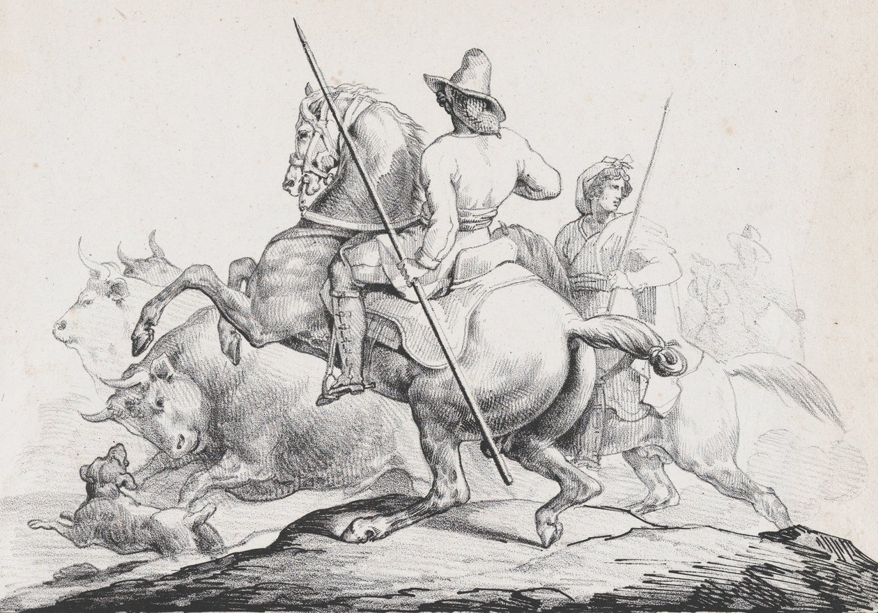 Slaktare i Rom, 1817. av Theodore Gericault