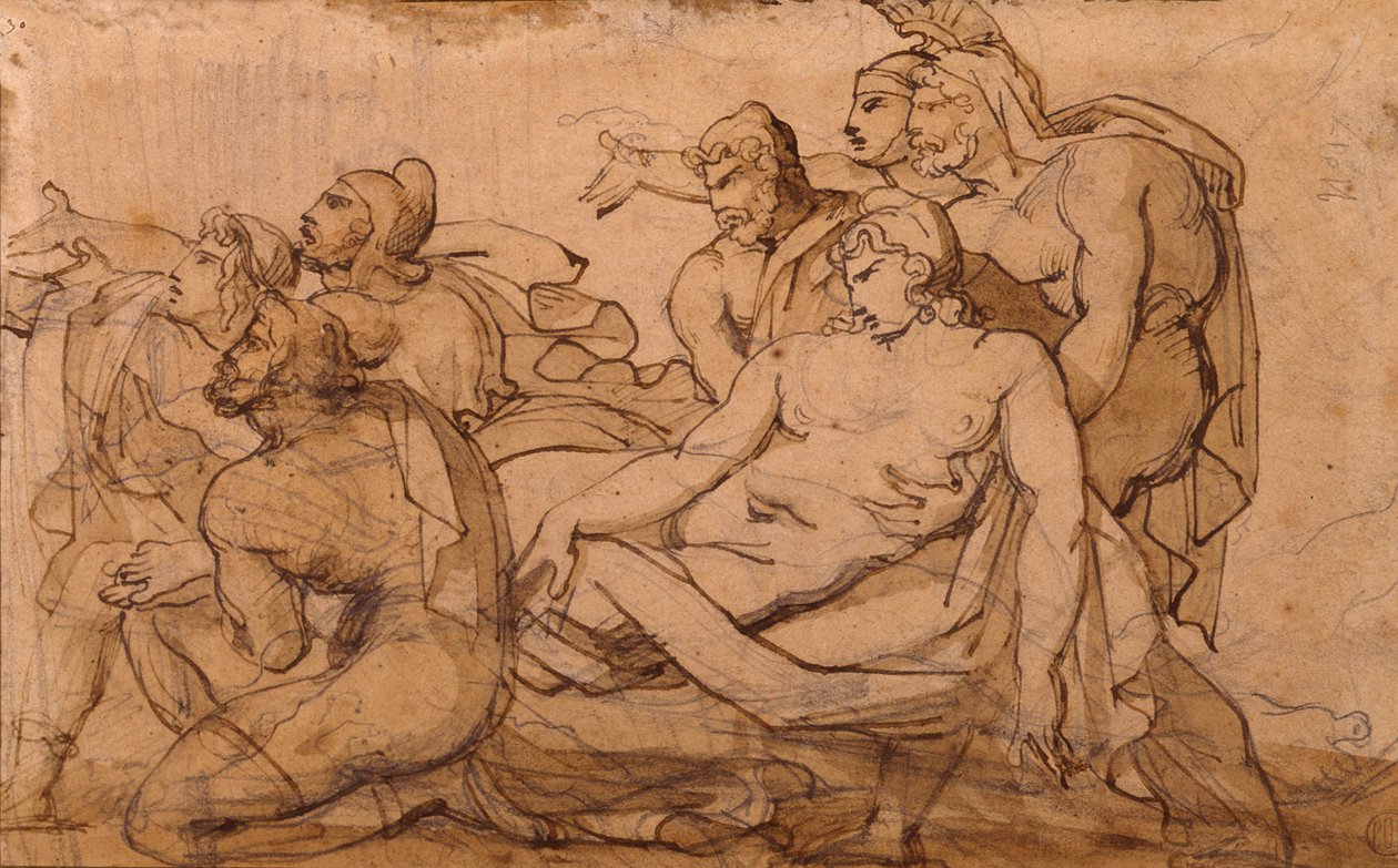 Paris död av Theodore Gericault