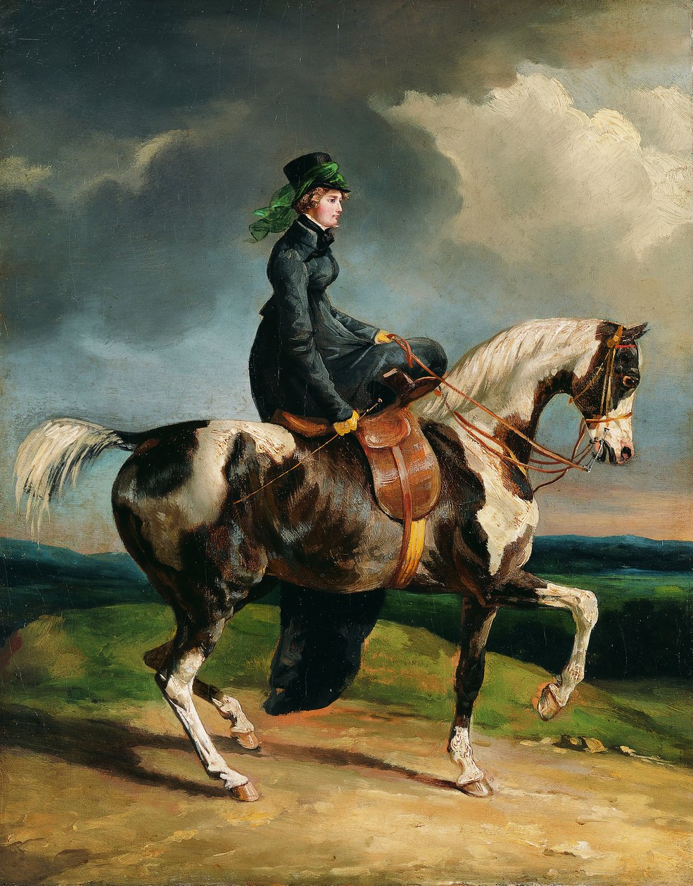 Ryttare, 1820 eller senare. av Theodore Gericault