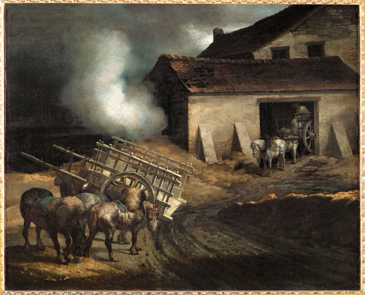 Le four a platre. Gipsugnen ... av Theodore Gericault