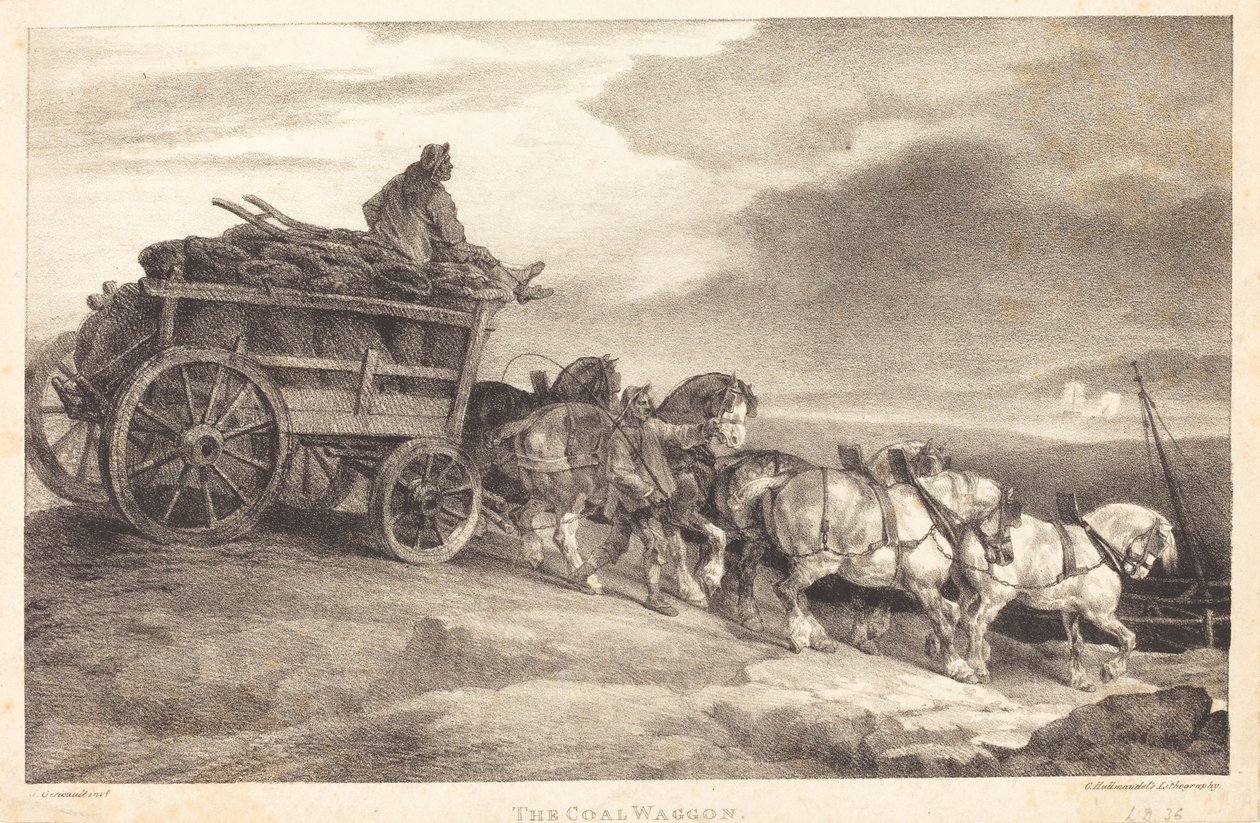 Kolvagnen av Theodore Gericault