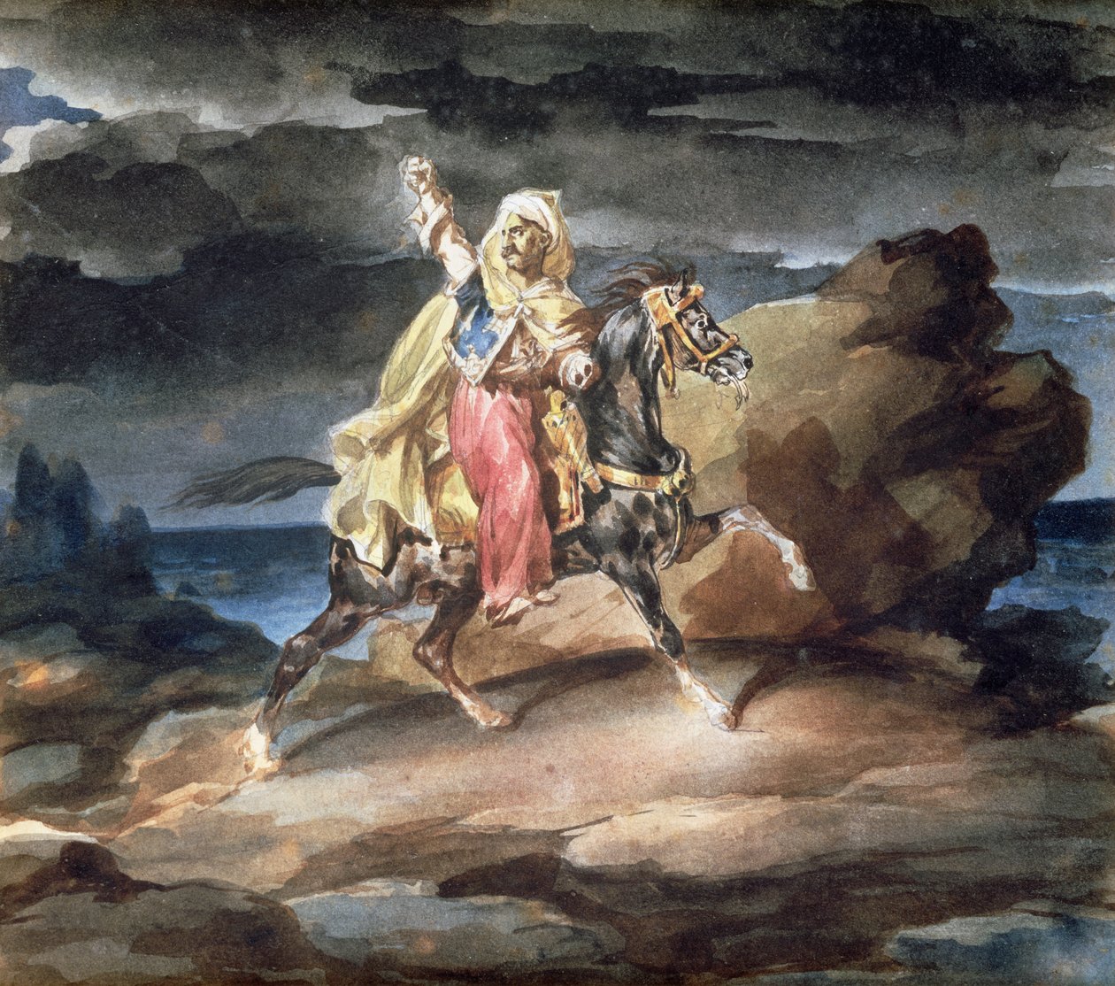 The Giaour, c.1822-23 av Theodore Gericault