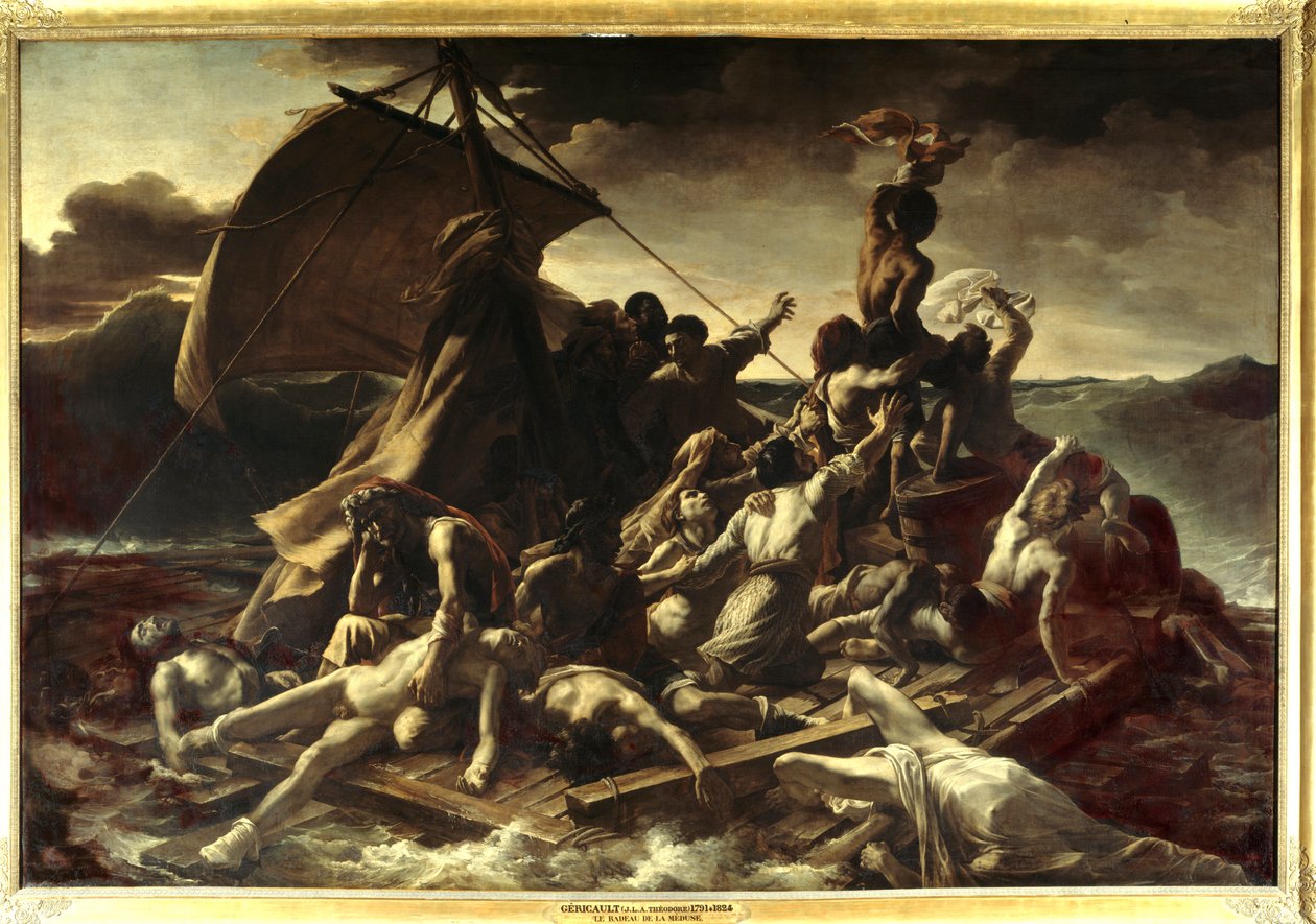 Medusas flotte av Theodore Gericault