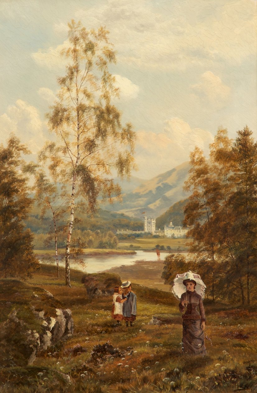 En avlägsen utsikt över Balmoral av Theodore Hines