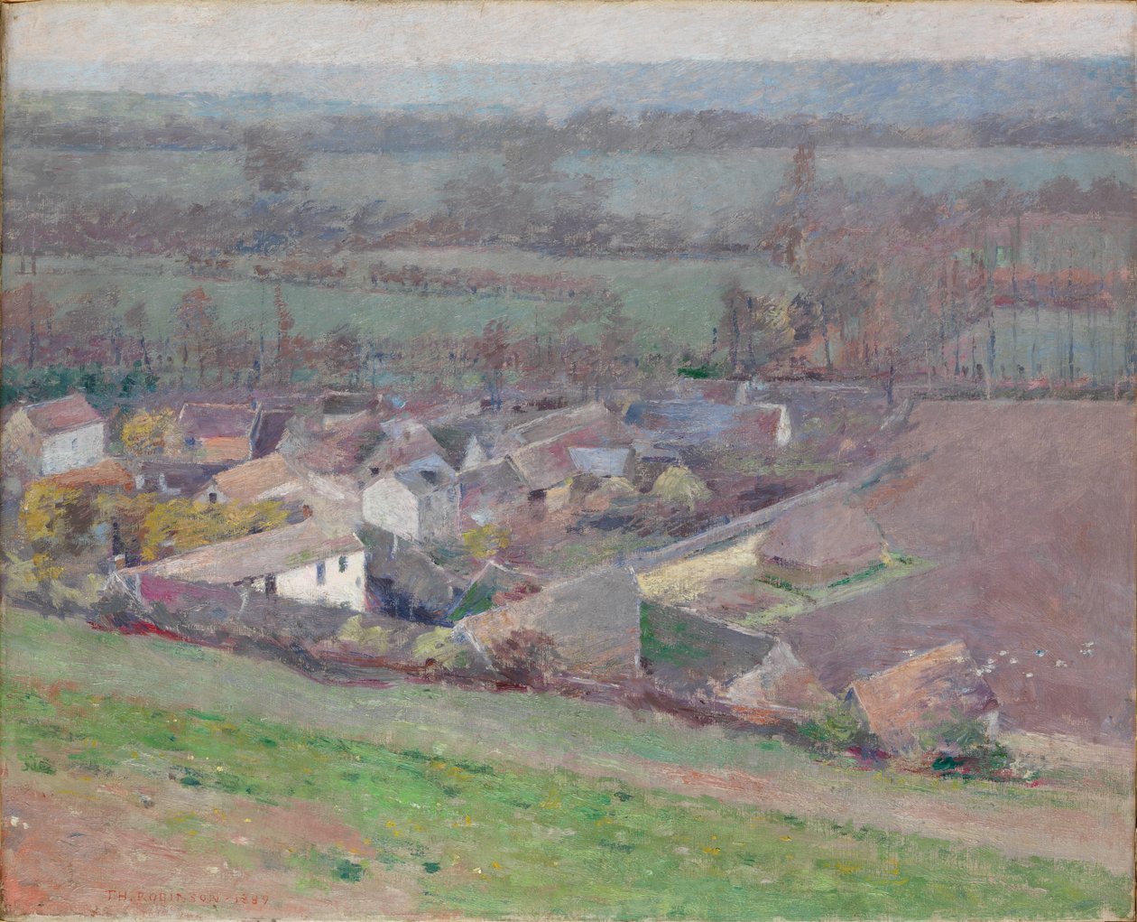 Ett fågelperspektiv av Theodore Robinson