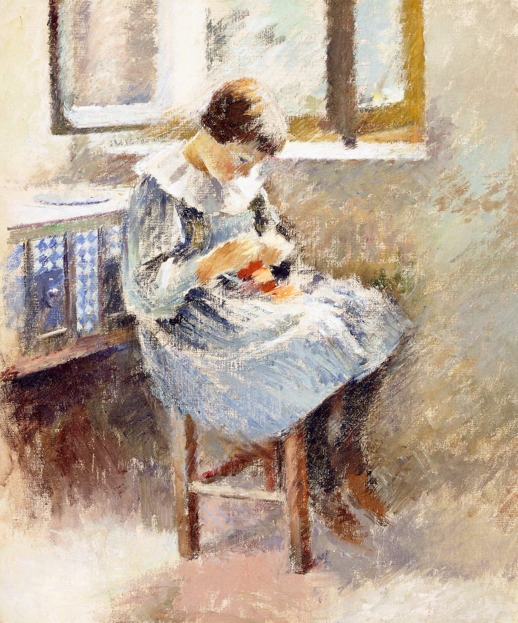 Tjejsömnad, av Theodore Robinson