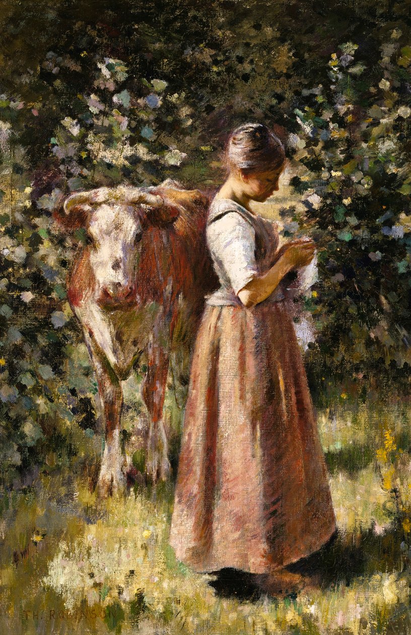 La Vachère av Theodore Robinson
