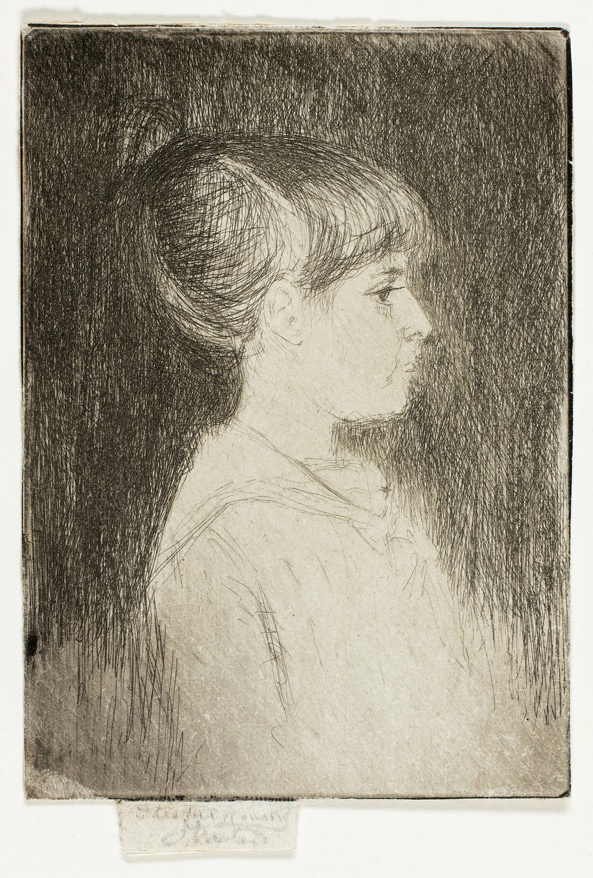 Jeanette, juni 1887 av Theodore Roussel