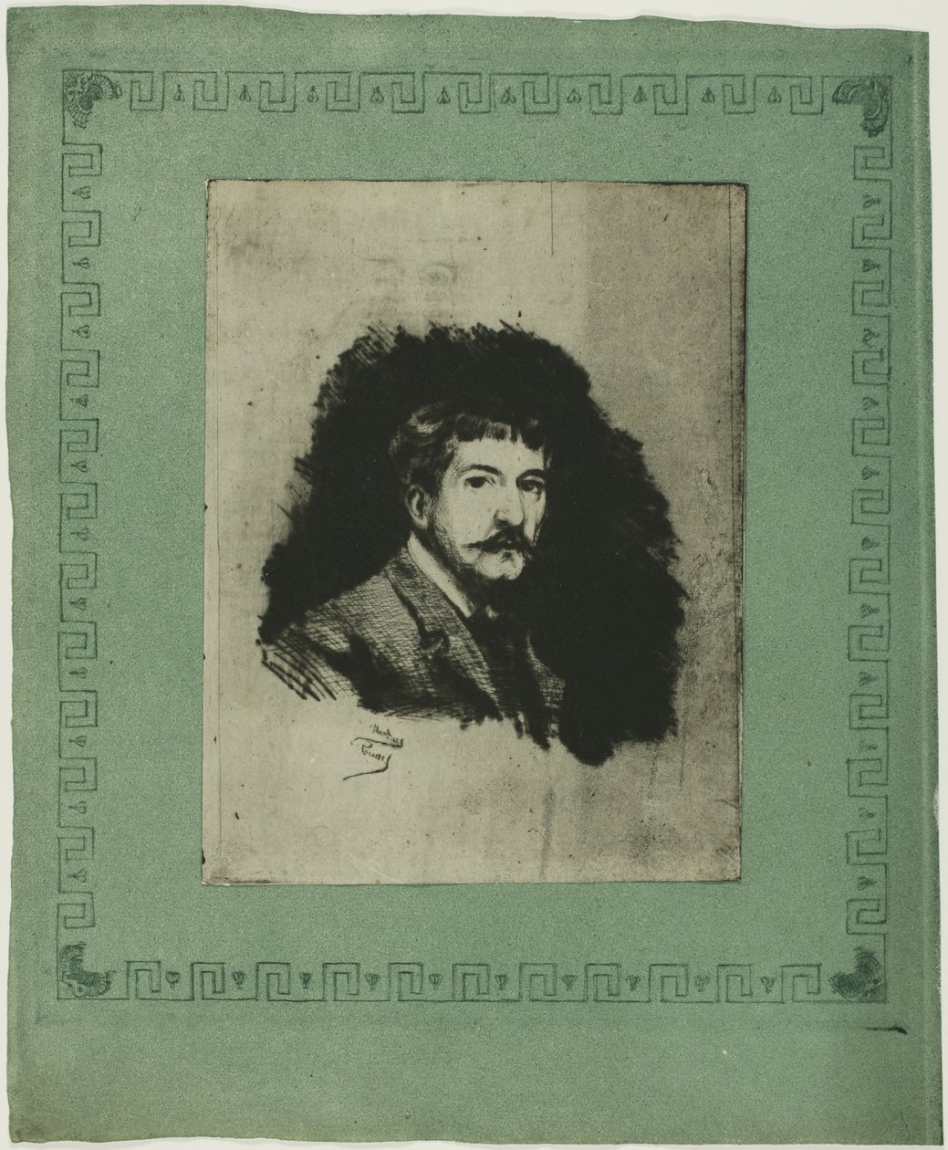 Porträtt av mig själv av Theodore Roussel