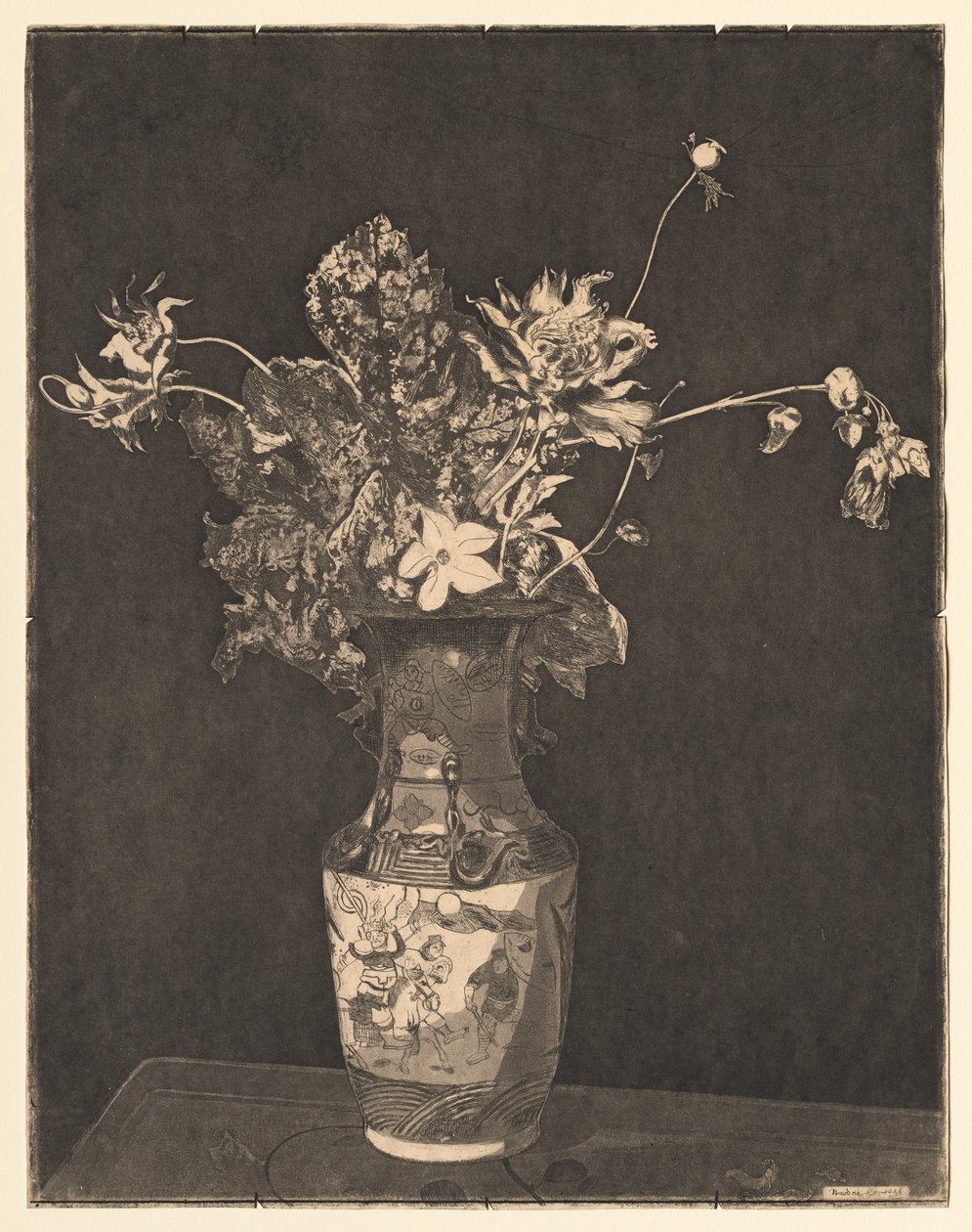 Blommornas ångest, 1890-1895. av Theodore Roussel