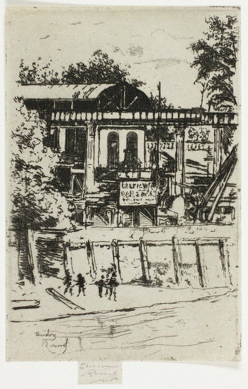 Sågverket, Putney av Theodore Roussel