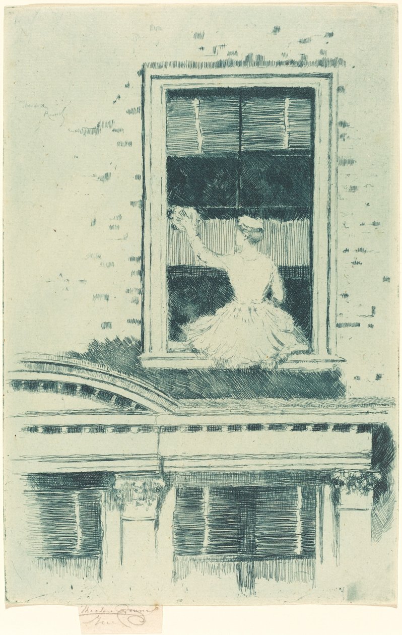 Fönsterputsaren av Theodore Roussel