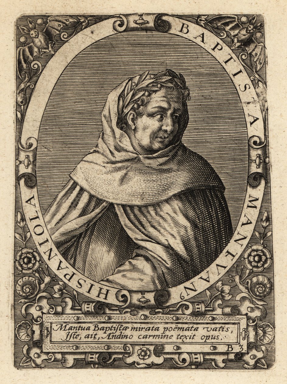 Battista the Mantuan av Theodore de Bry