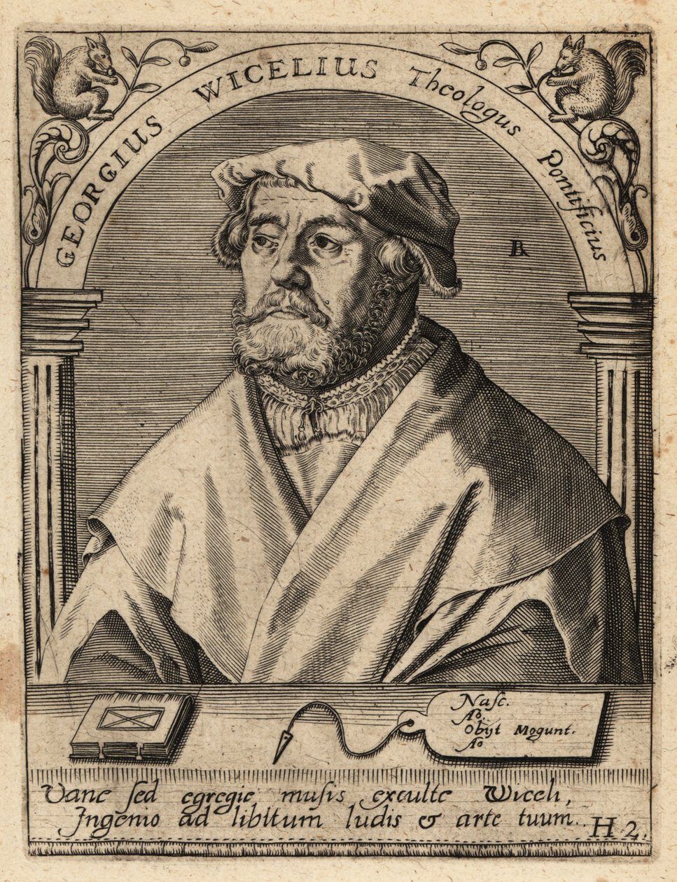 George Witzel av Theodore de Bry