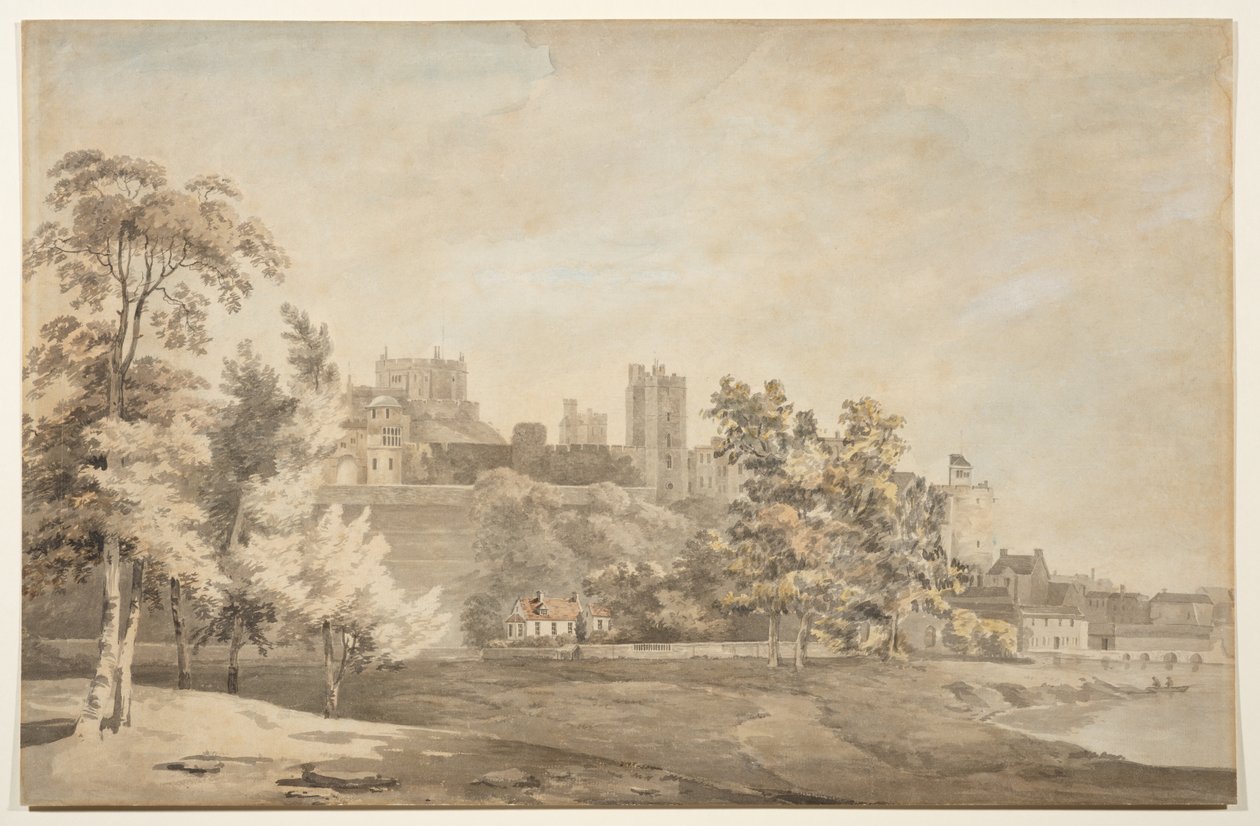 Windsor Castle från floden av Theodosius Forrest