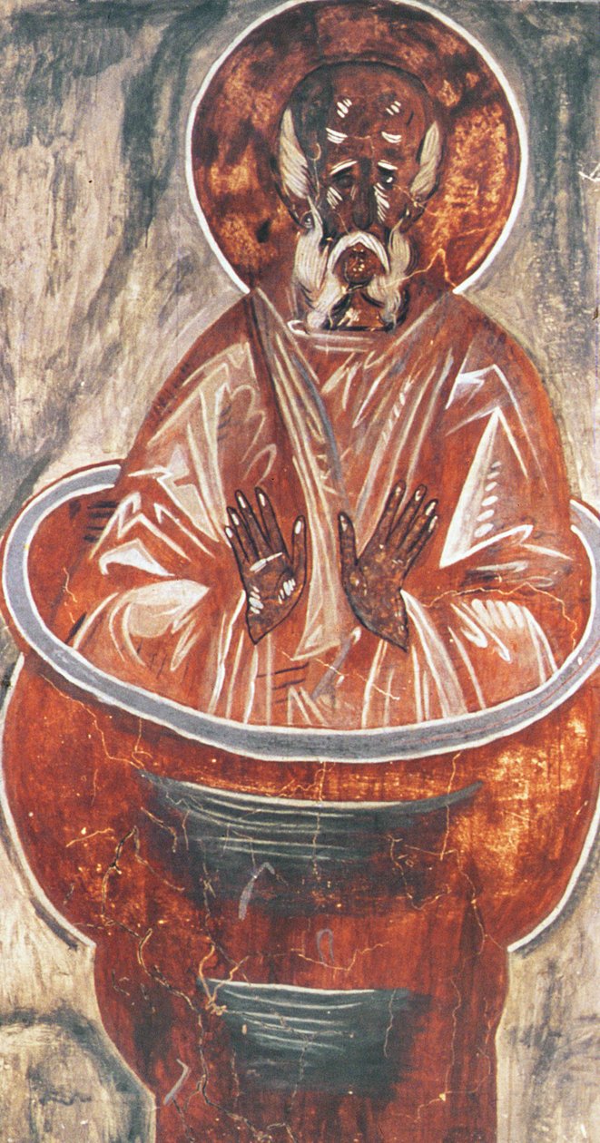 Stylite, 1378 av Theophanes the Greek