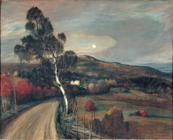 Norskt landskap, Aulestad, c.1895 av Théophile Alexandre Steinlen
