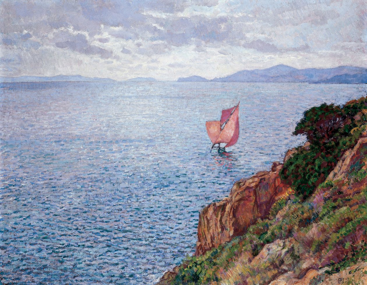 Det röda seglet av Théo van Rysselberghe