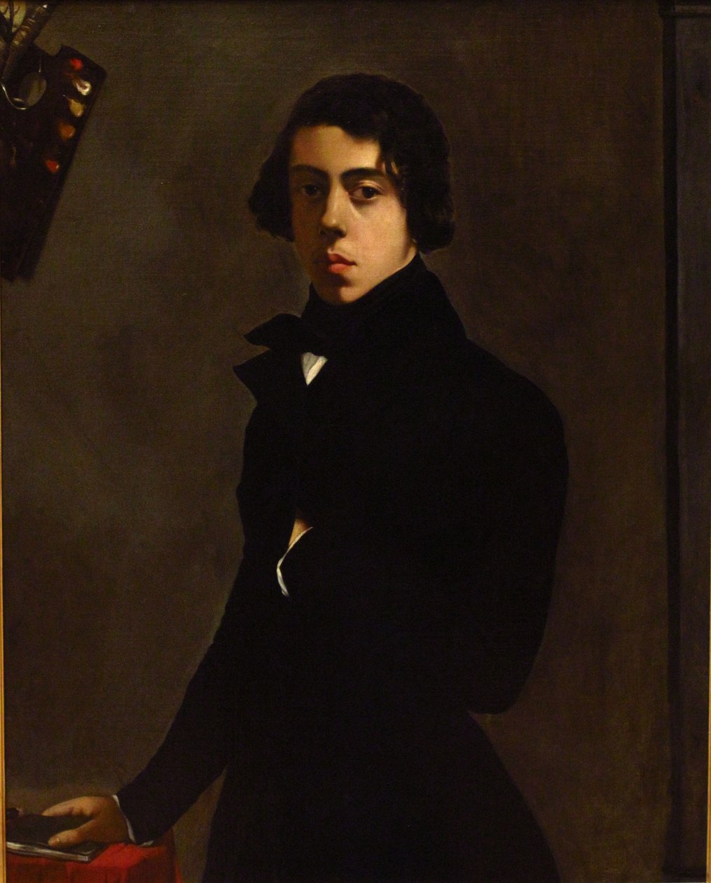 Self-portrait av Théodore Chassériau