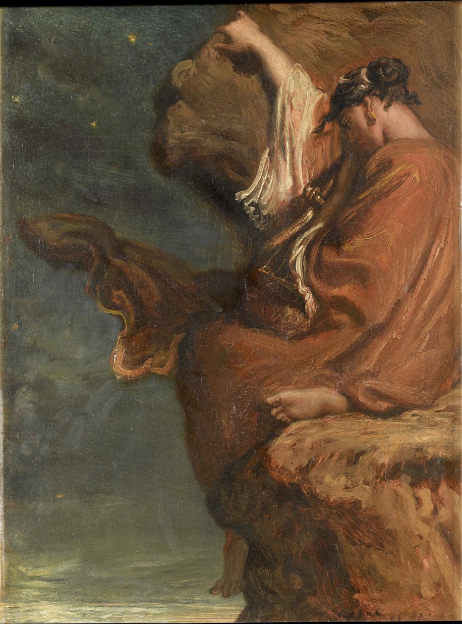 Sappho, 1849. av Théodore Chassériau