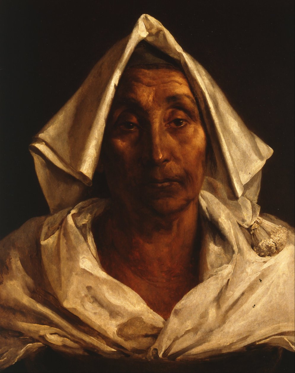 Den gamla italienska kvinnan av Theodore Gericault