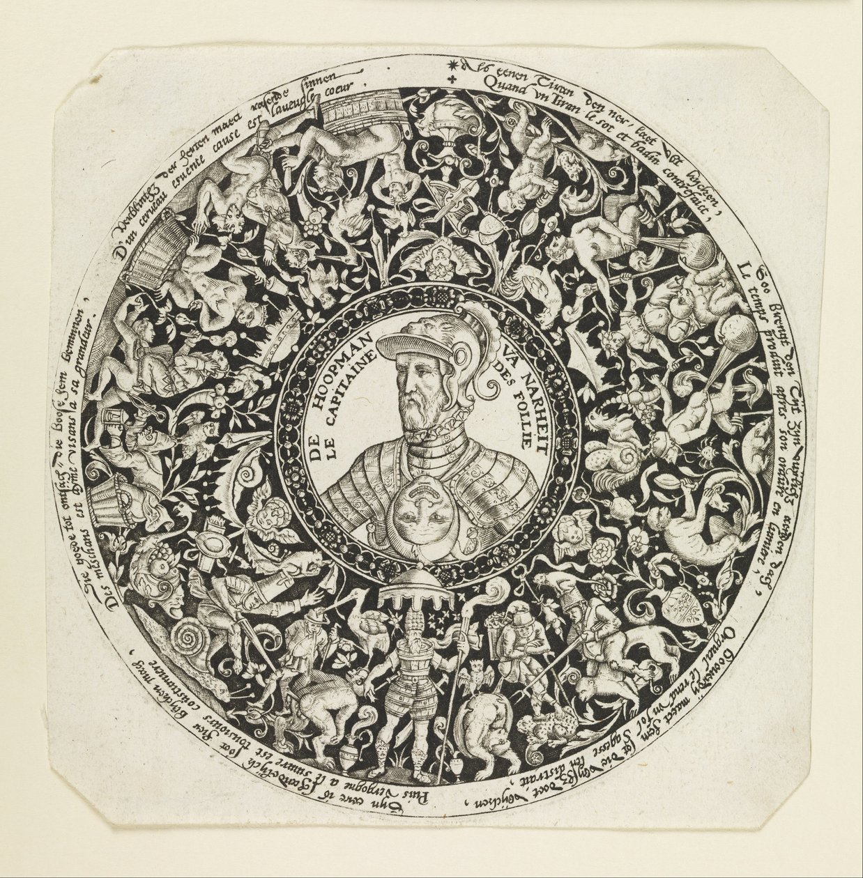 Kaptenen på Follie av Theodore de Bry