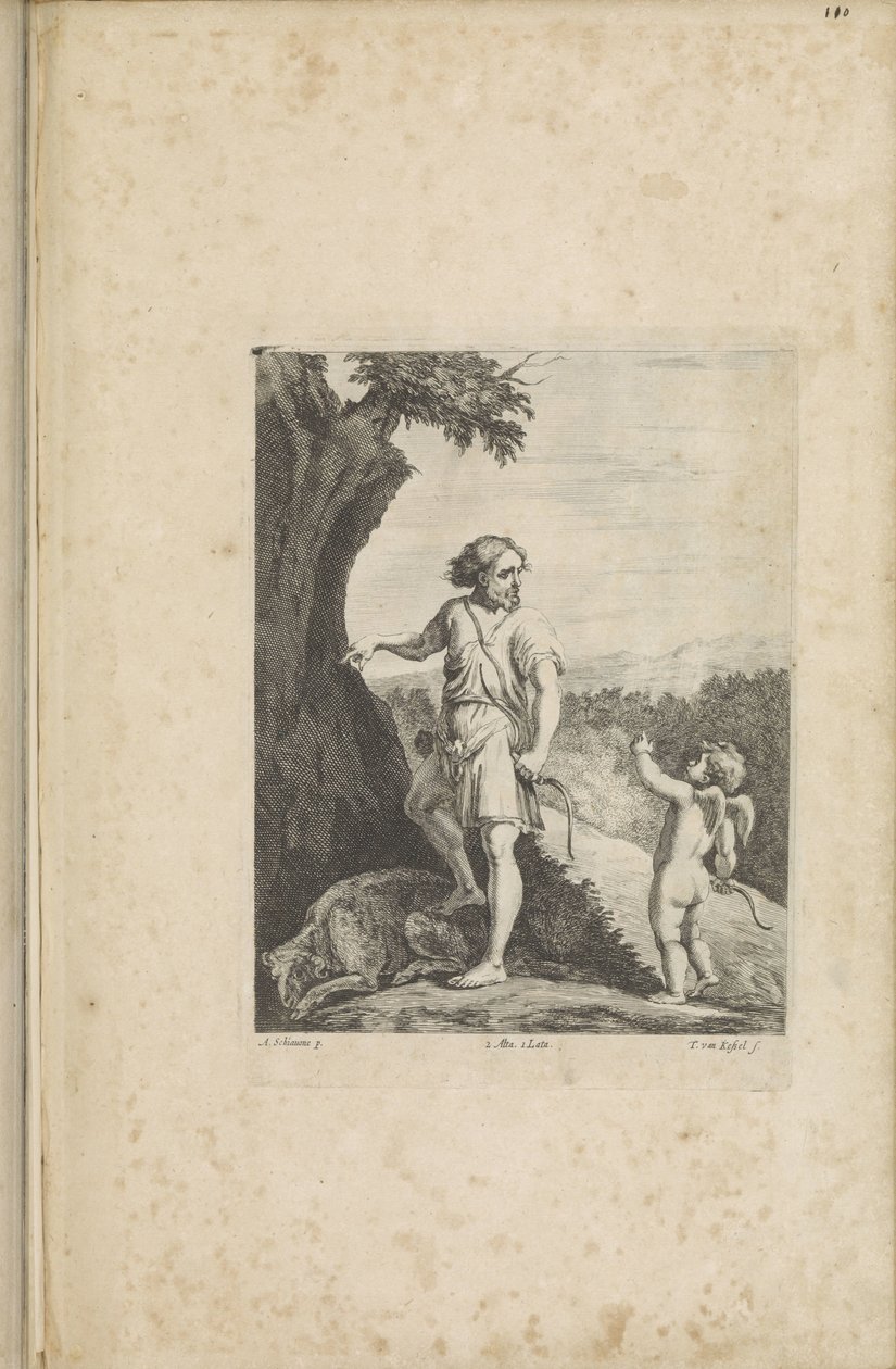 Apollo förälskad av Théodorus van Kessel