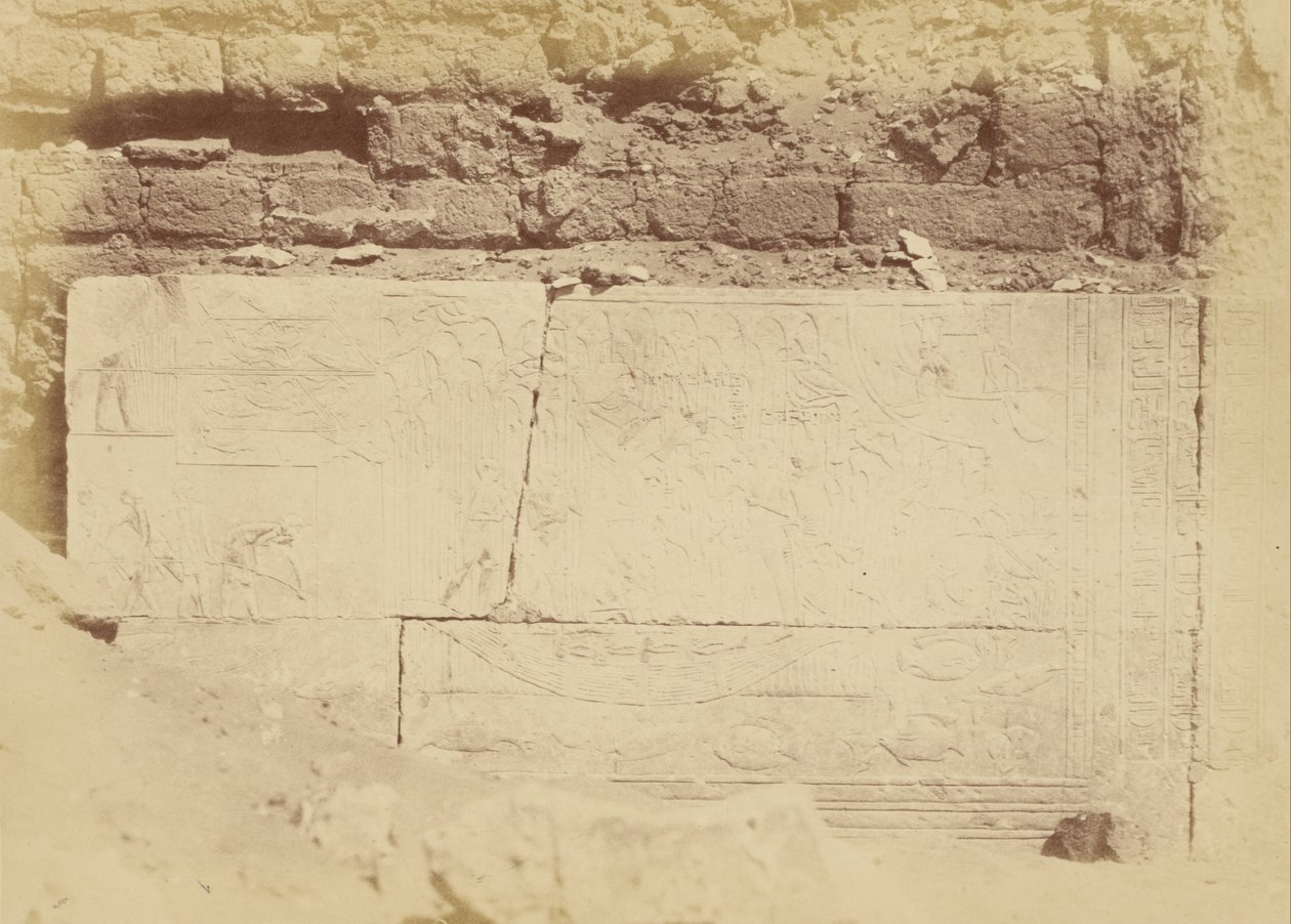 (Sakkarah, inskriptioner av Ptah-Mes-graven) av Théodule Devéria