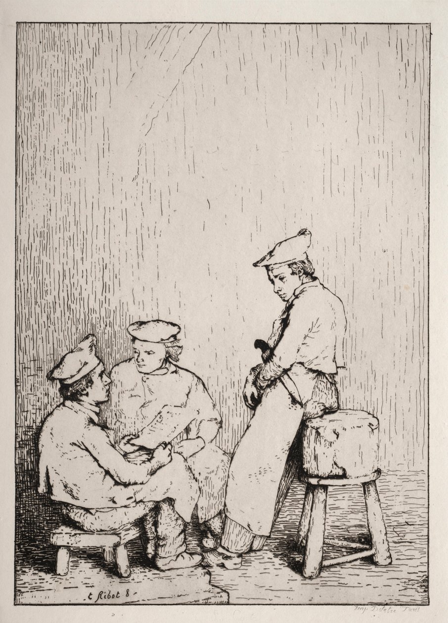 Kartan. av Auguste Theodule Ribot