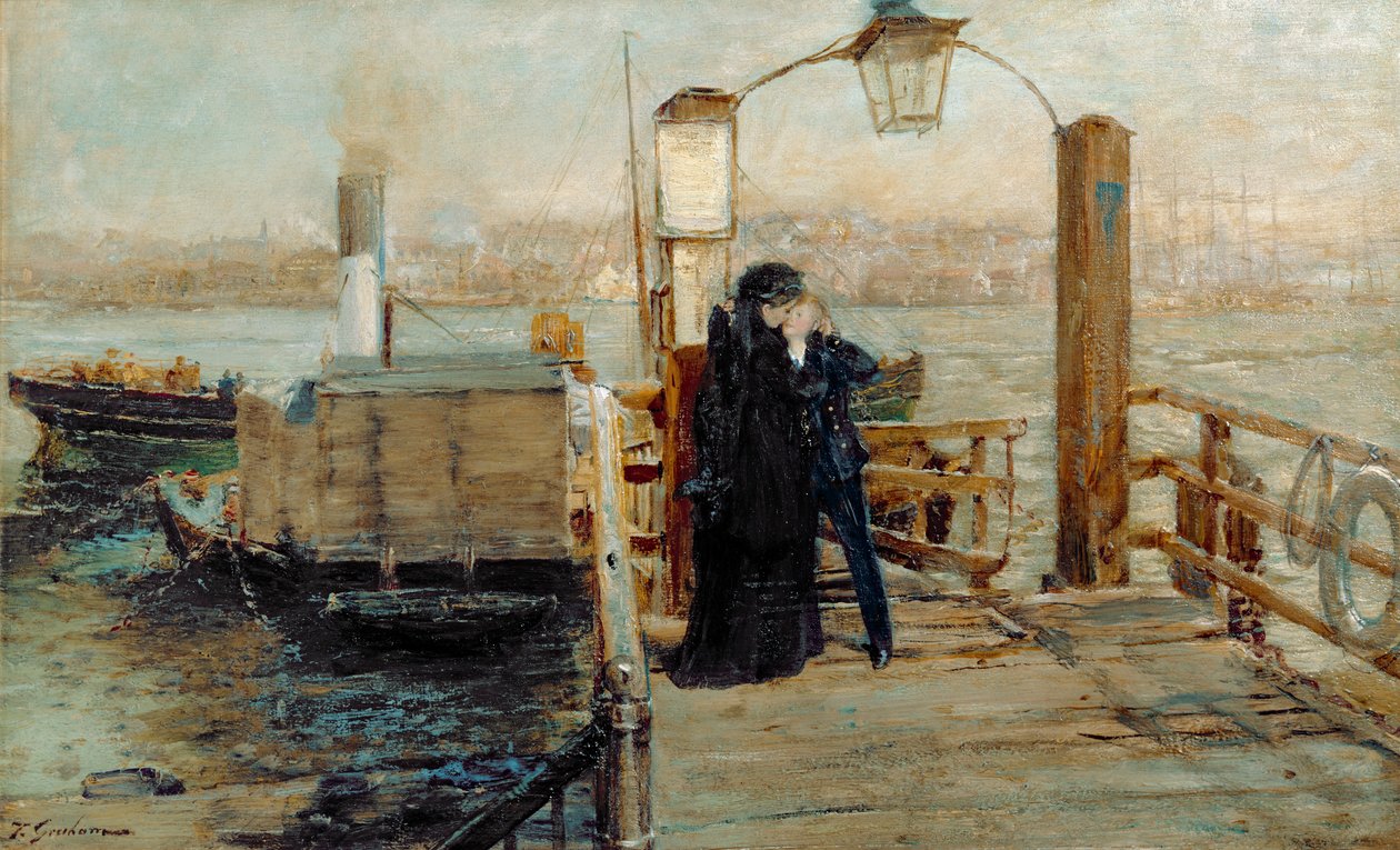 Landningsplatsen av Thomas Alexander Ferguson Graham