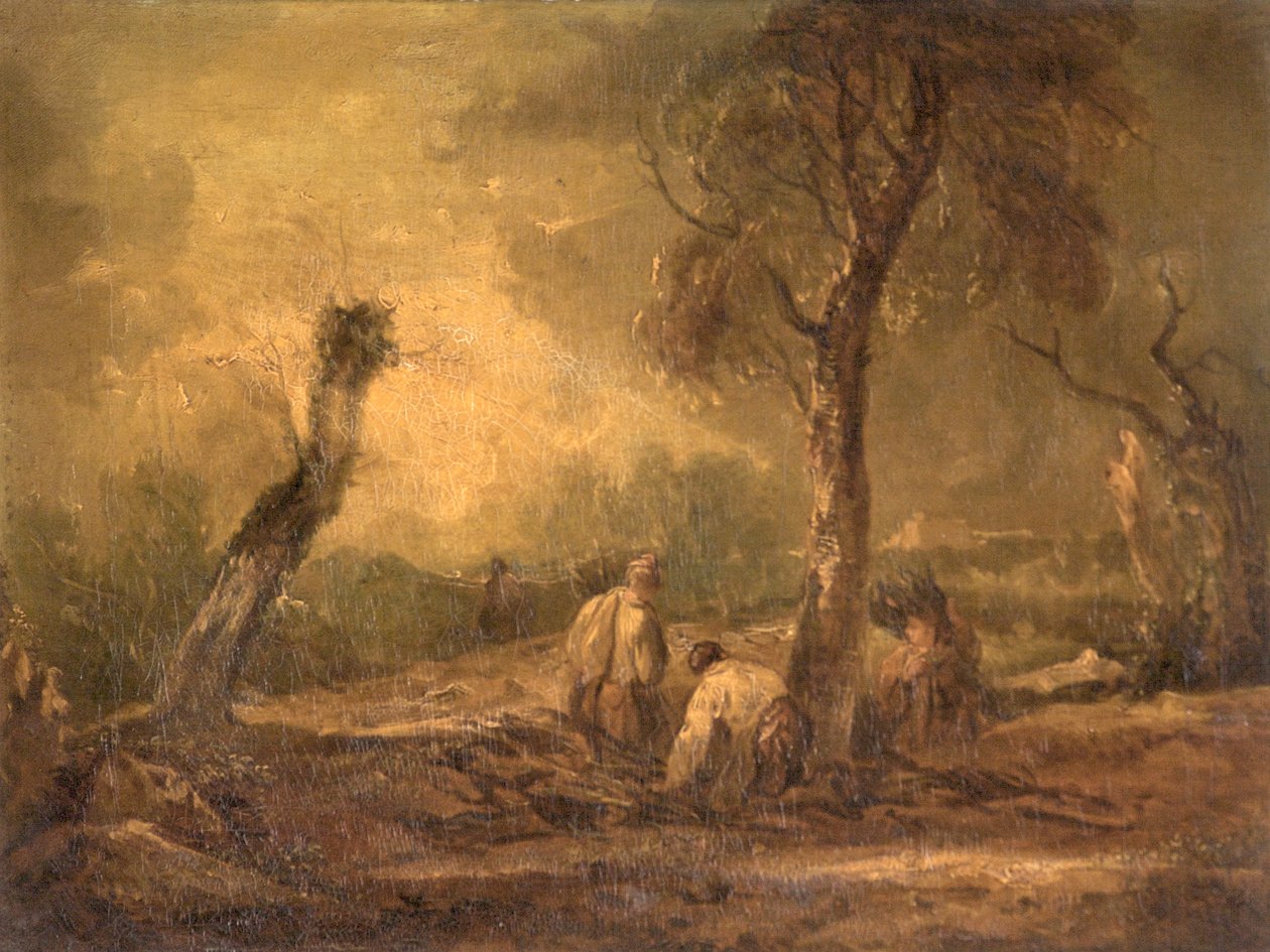 Vedhuggarna av Thomas Barker of Bath