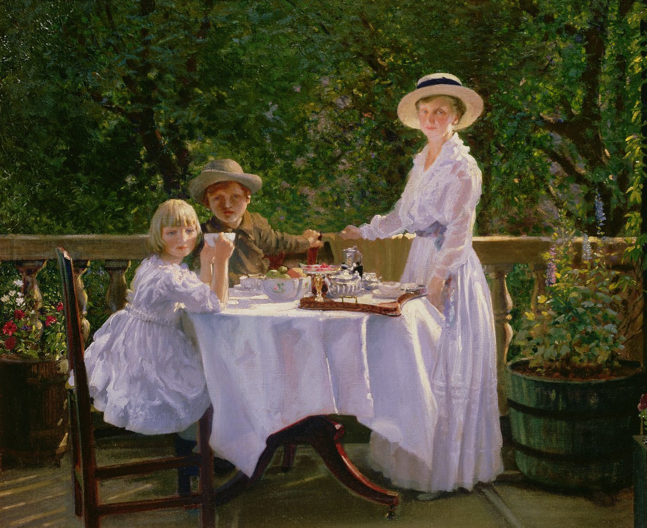 Summer Afternoon Tea av Thomas Barrett