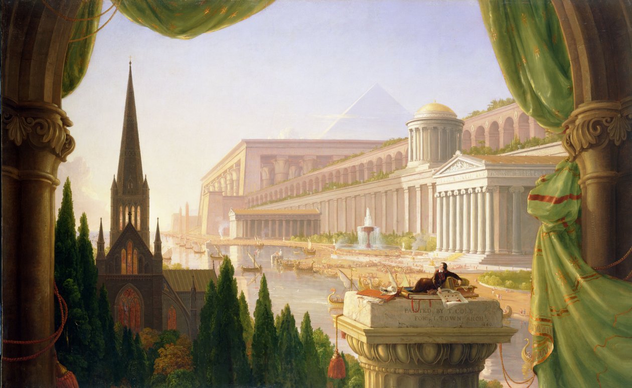 Arkitekter drömmer av Thomas Cole