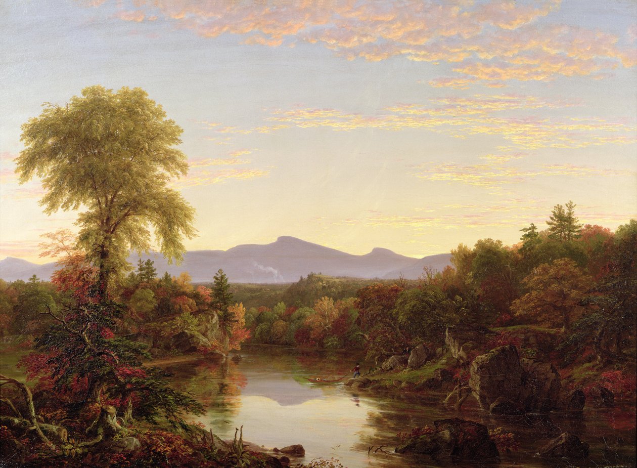 Catskill Creek, New York, 1845 av Thomas Cole