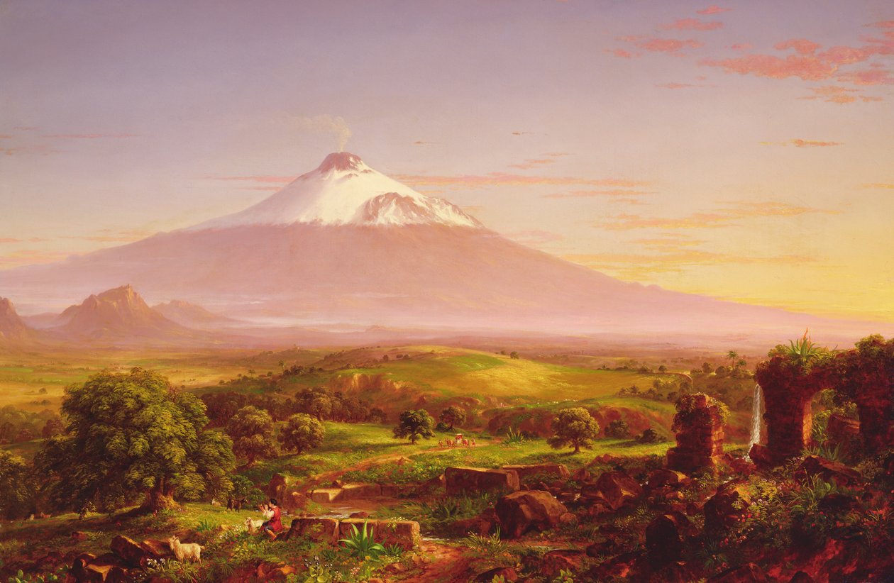 Mount Etna, 1842 av Thomas Cole